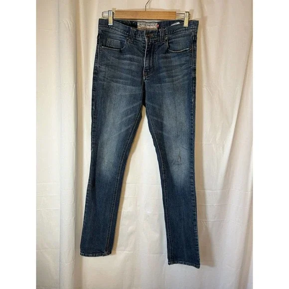 Empyre Surplus Co Mens Jeans Size 28 Revolver Regular Blue Denim Skinny 28x31 - Picture 1 of 5